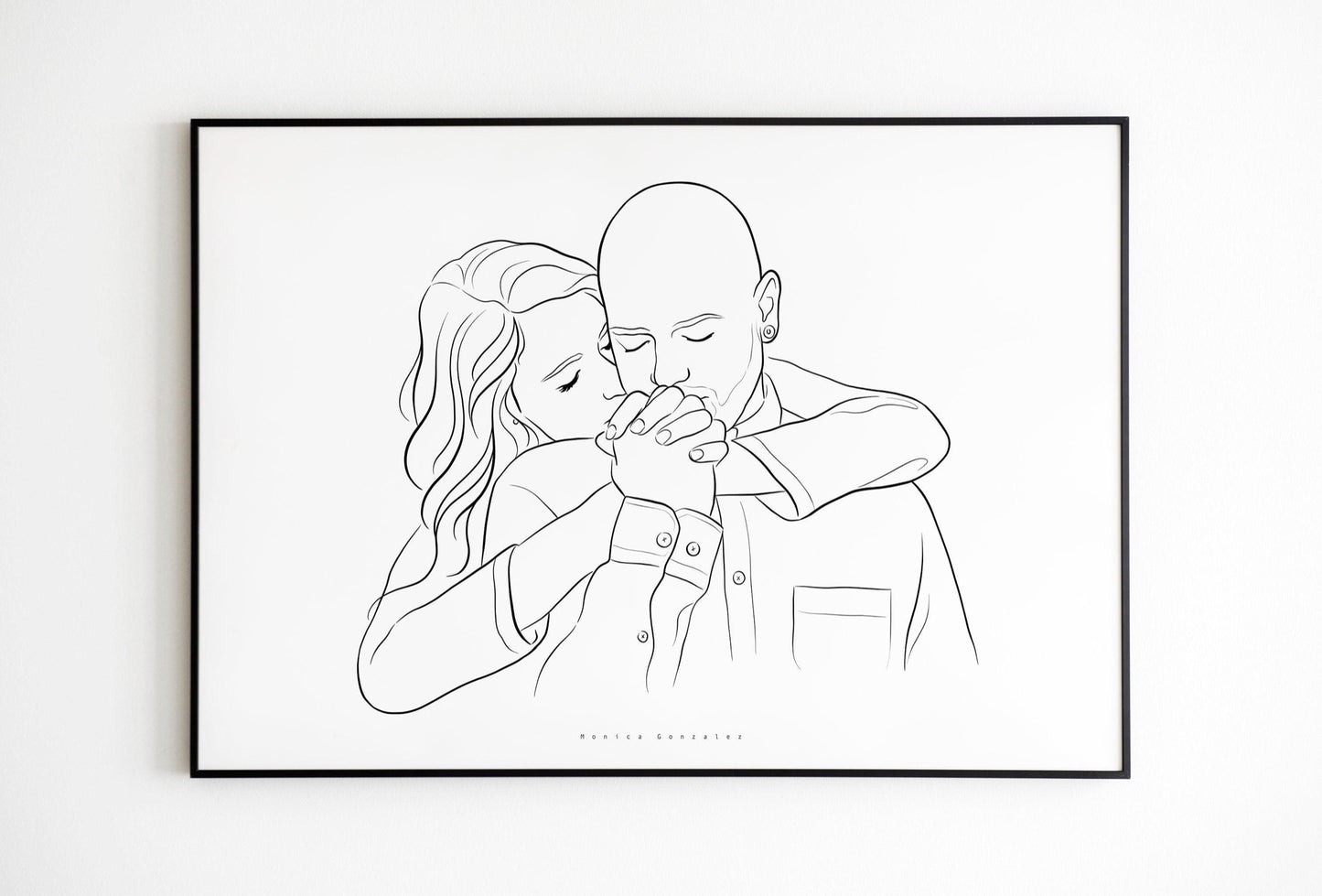 CUSTOM DETAILED LINE DRAWING - MonicagonzalezArt