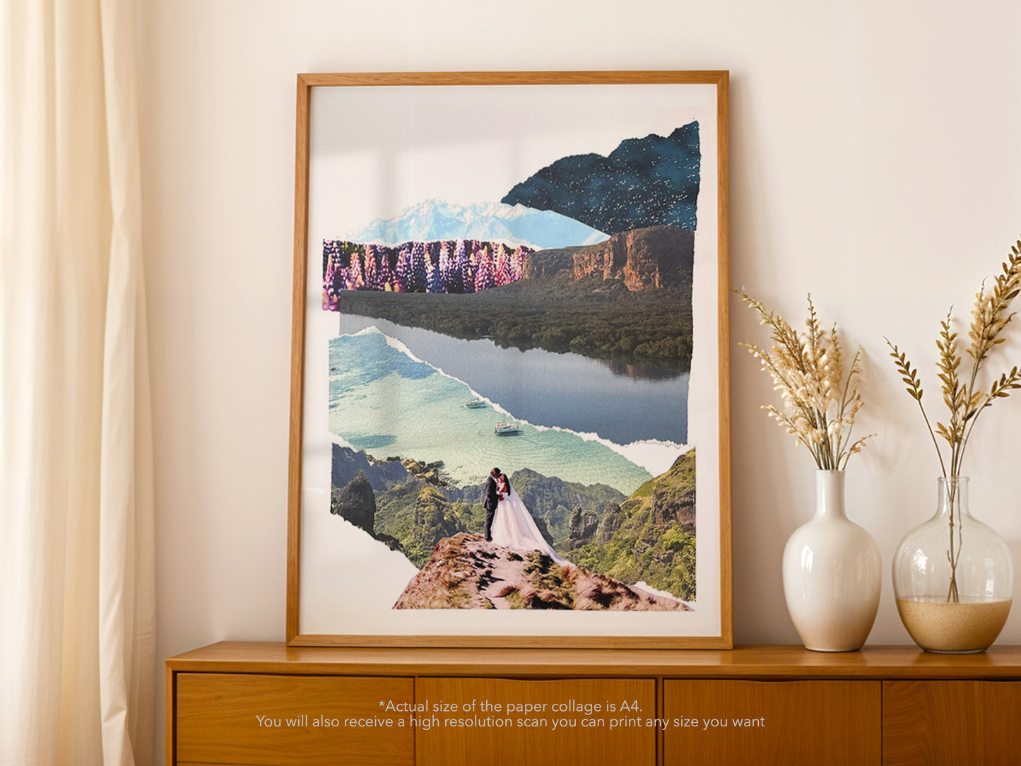 CUSTOM PAPER COLLAGE