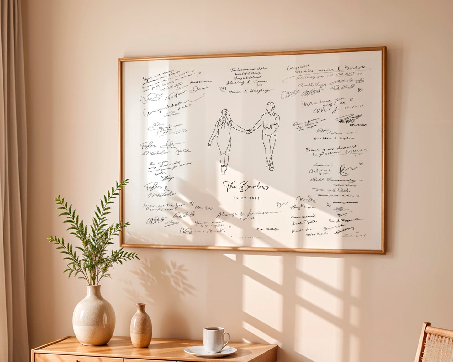 CUSTOM GUEST BOOK POSTER - Digital printable