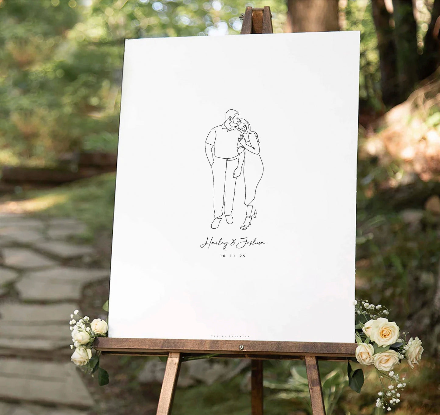 CUSTOM GUEST BOOK POSTER - Digital printable